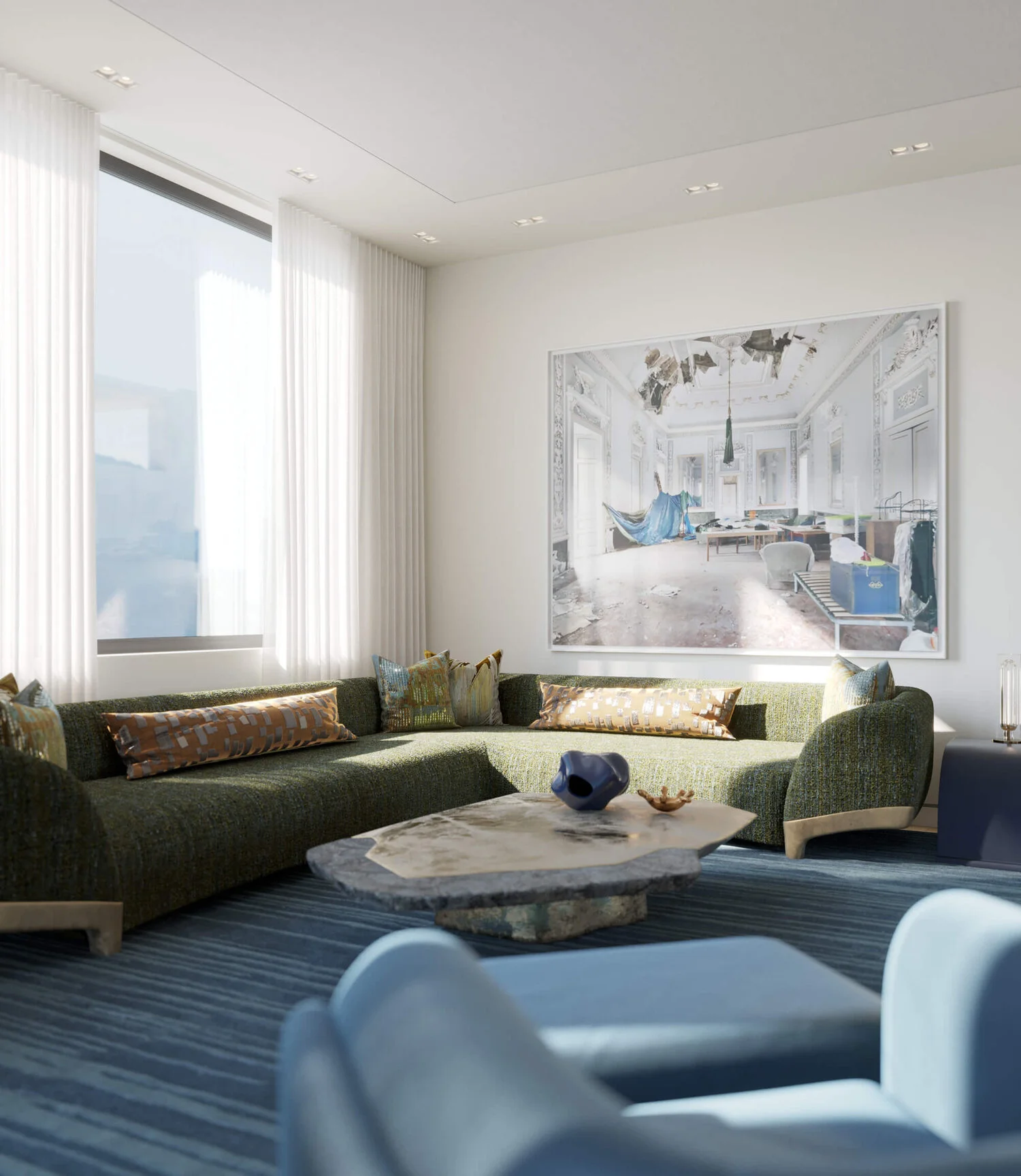 Modern living room.