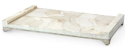 Marble finished tray.