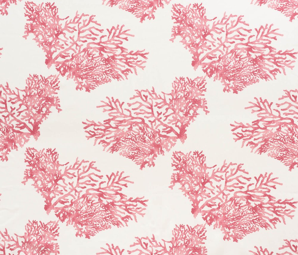 Repeating coral pattern.