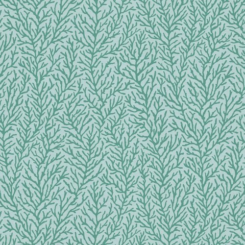 Closeup of a vine pattern.